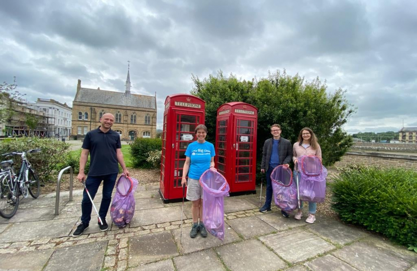 Barnstaple Town Centre Clean Up