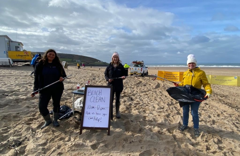 Instow Beach Clean Up