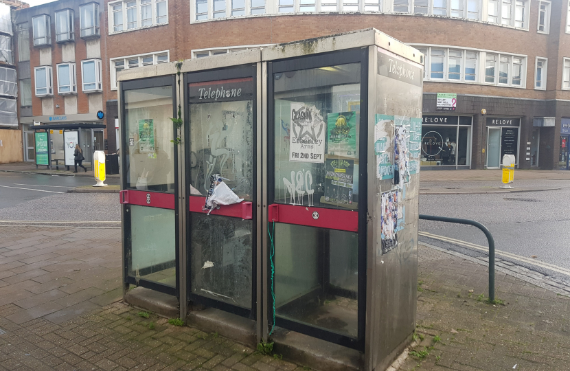 phone boxes