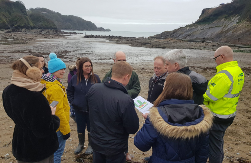 combe martin water ministerr