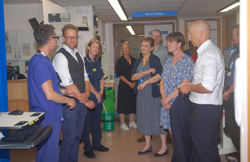 Lord markham at the hospital