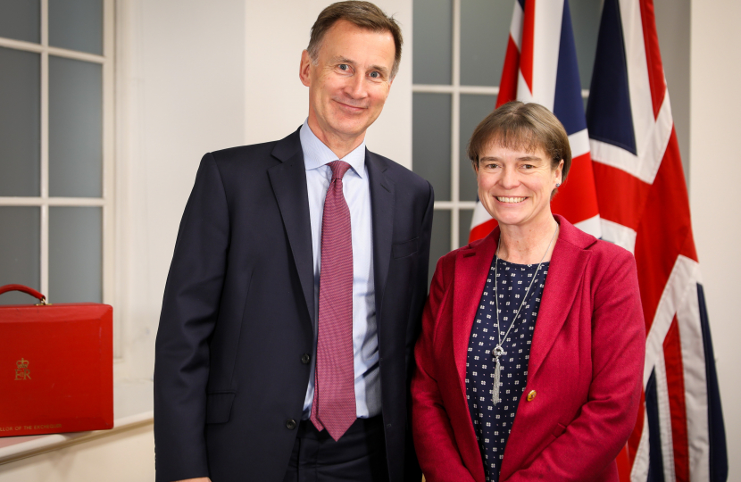 jeremy hunt with Selaine