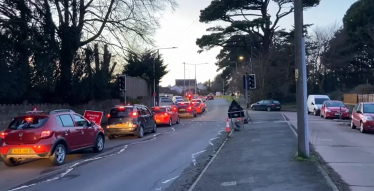 Picture of Traffic congestion at Cedars roundabout