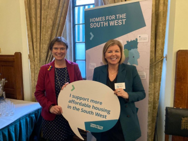 Selaine Saxby MP supports affordable housing in the South West